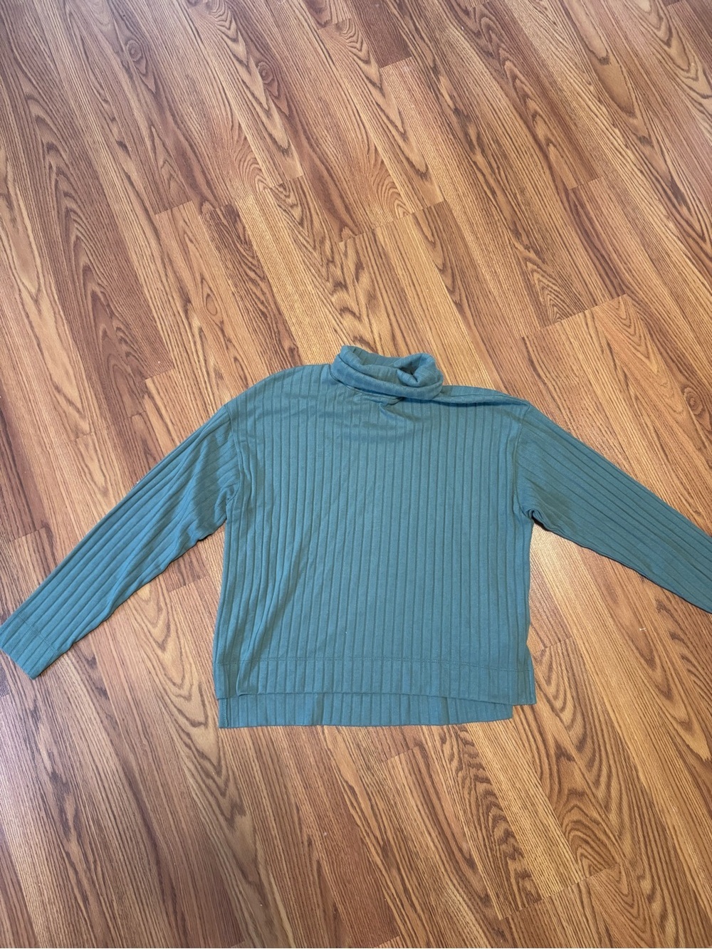 Madewell Ribbed Turtleneck Sweater - Teal